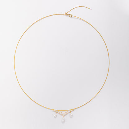 Lab Grown Diamond Necklace-ZBN0089