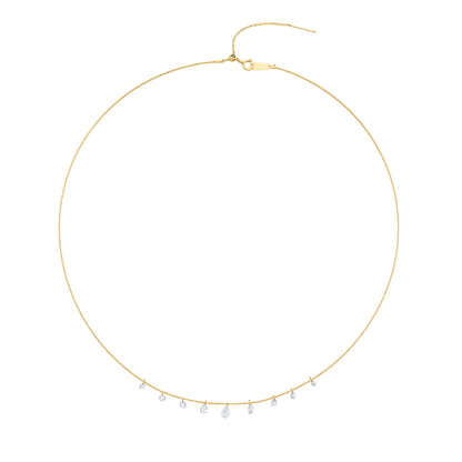 Lab Grown Diamond Necklace-ZBN0094