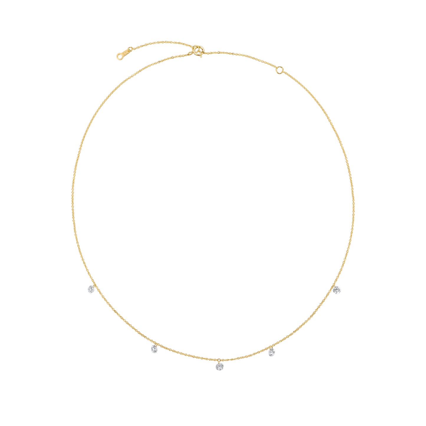 Lab Grown Diamond Necklace-ZBN0095