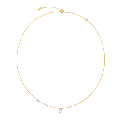 Lab Grown Diamond Necklace-ZBN0096