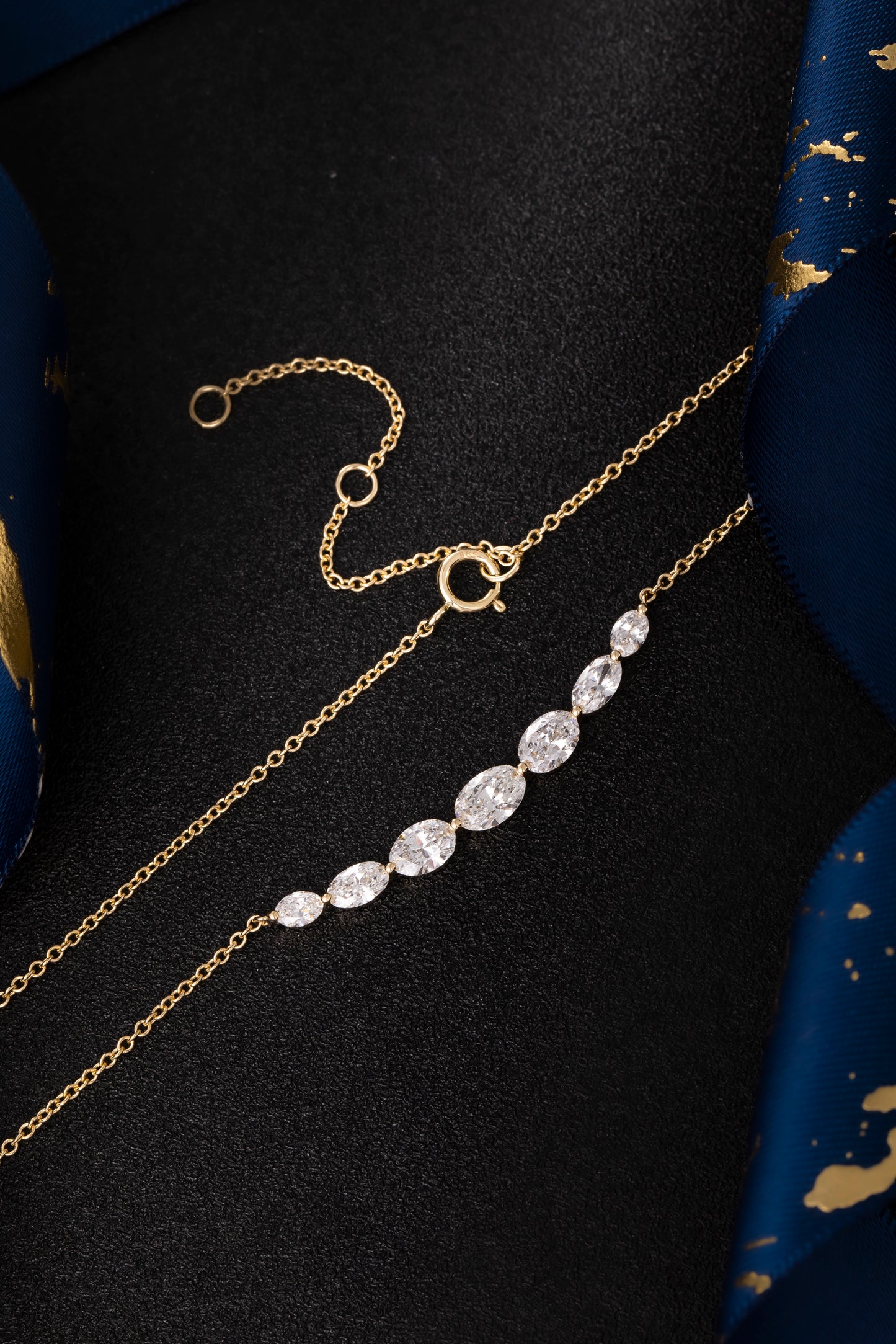 Lab Grown Diamond Necklace-ZBN0108