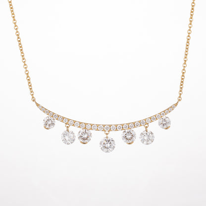 Lab Grown Diamond Necklace-ZBN0109