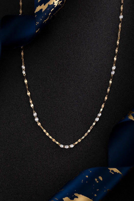 Lab Grown Diamond Necklace-ZBN0122