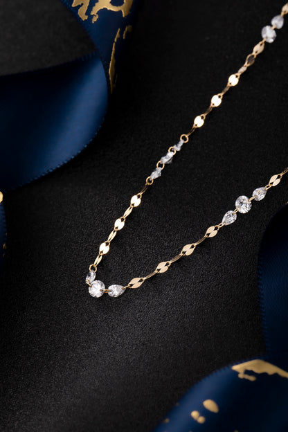 Lab Grown Diamond Necklace-ZBN0123
