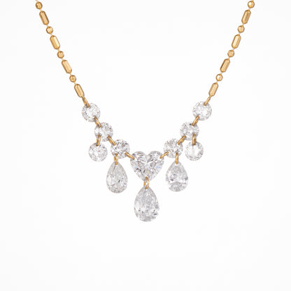 Lab Grown Diamond Necklace-ZBN0130