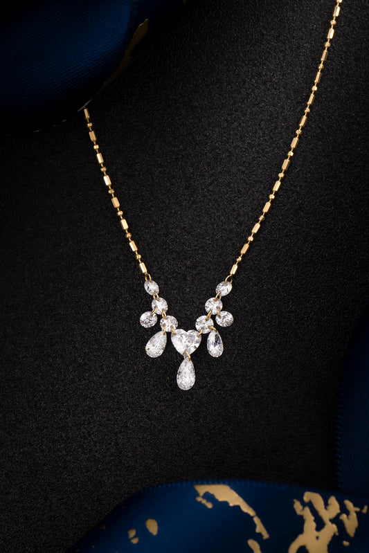 Lab Grown Diamond Necklace-ZBN0130