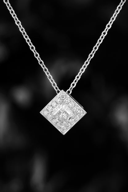 Lab Grown Diamond Pendant-ZBP0002