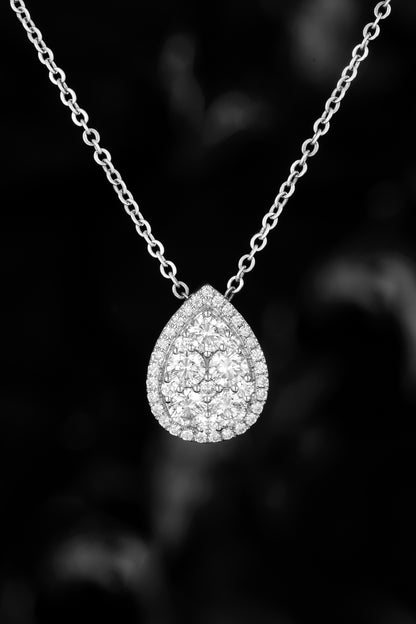 Lab Grown Diamond Pendant-ZBP0003