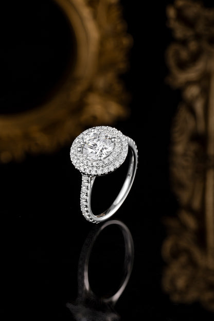 Lab Grown Diamond Ring-ZBR0002-1.50CT