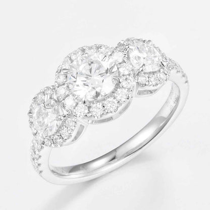 Lab Grown Diamond Ring-ZBR0005