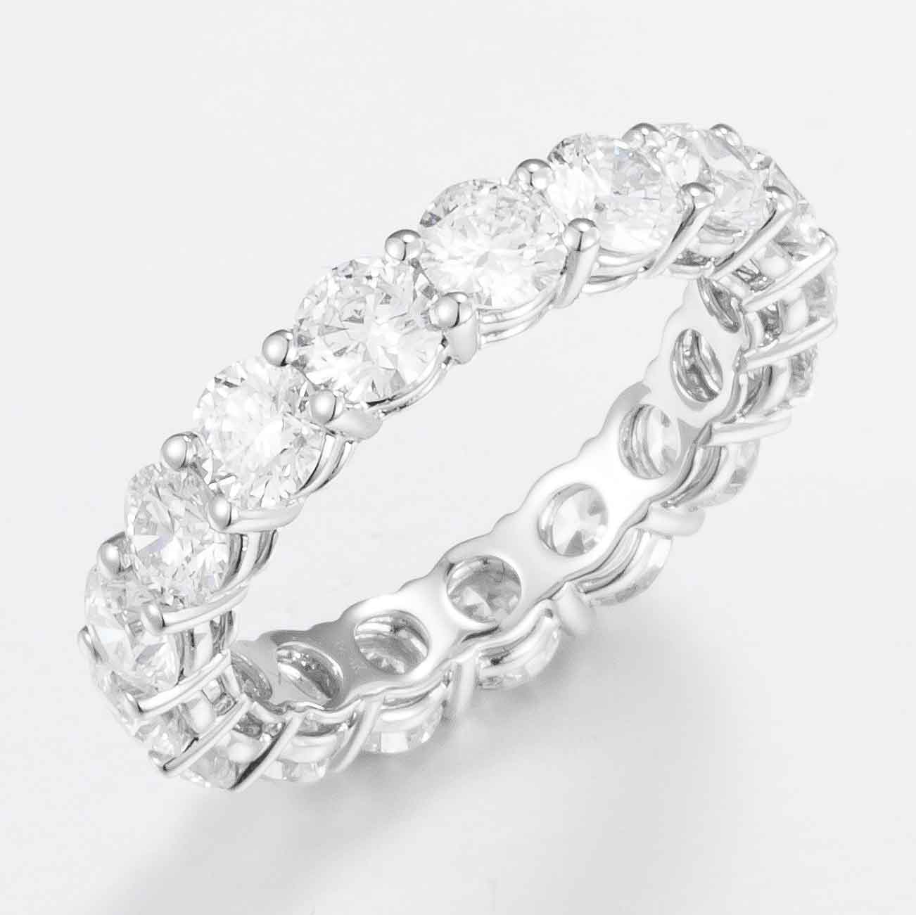 Lab Grown Diamond Ring-ZBR0015-3.8MM