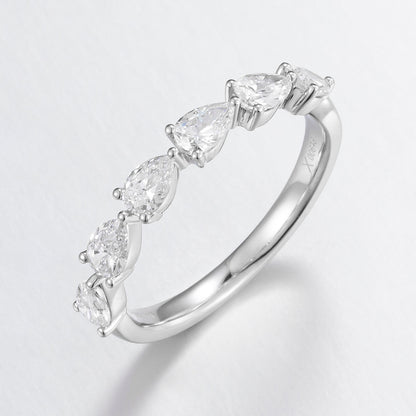Lab Grown Diamond Ring-ZBR0074A-3*4.5MM