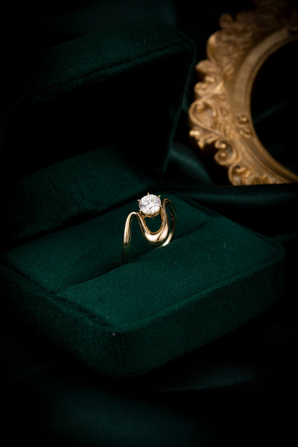 Lab Grown Diamond Ring-ZBR0097-1