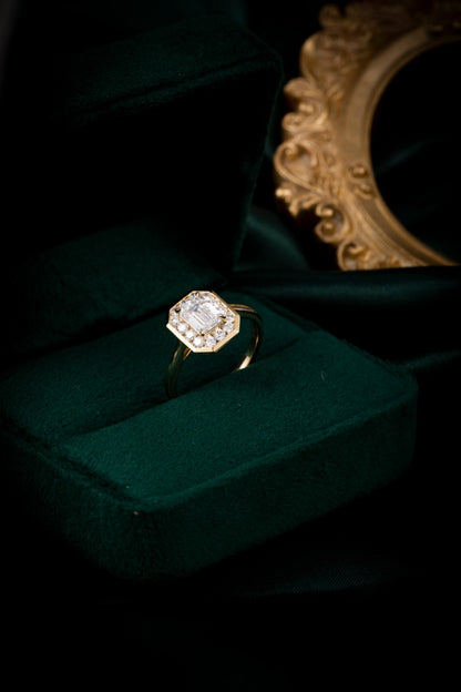 Lab Grown Diamond Ring-ZBR0099-1