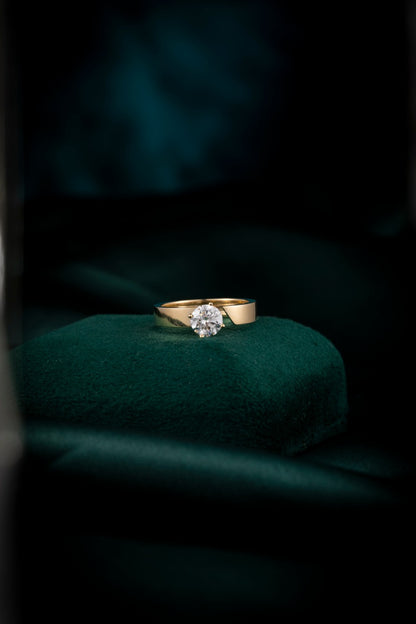 Lab Grown Diamond Ring-ZBR0100