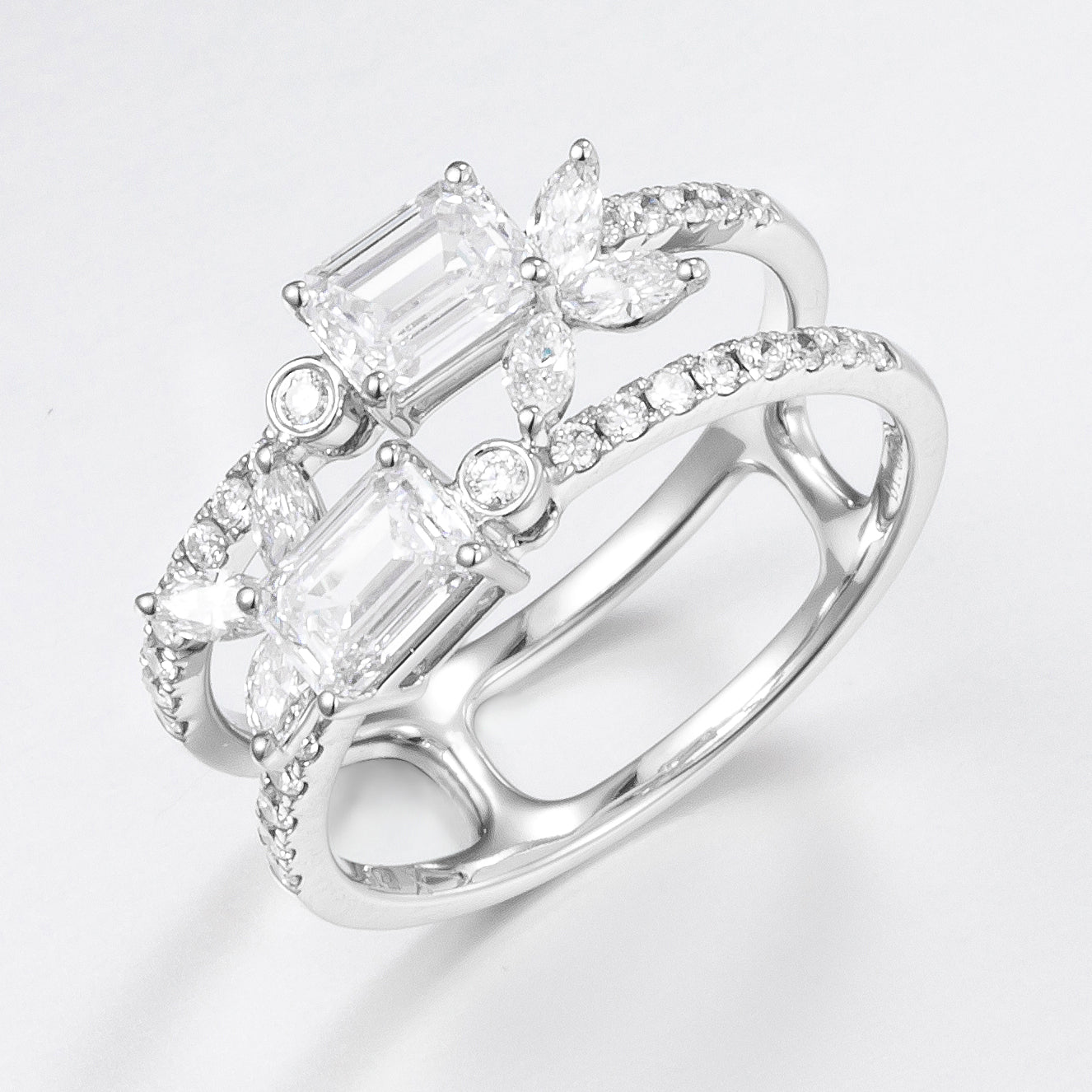 Lab Grown Diamond Ring-ZBR0130