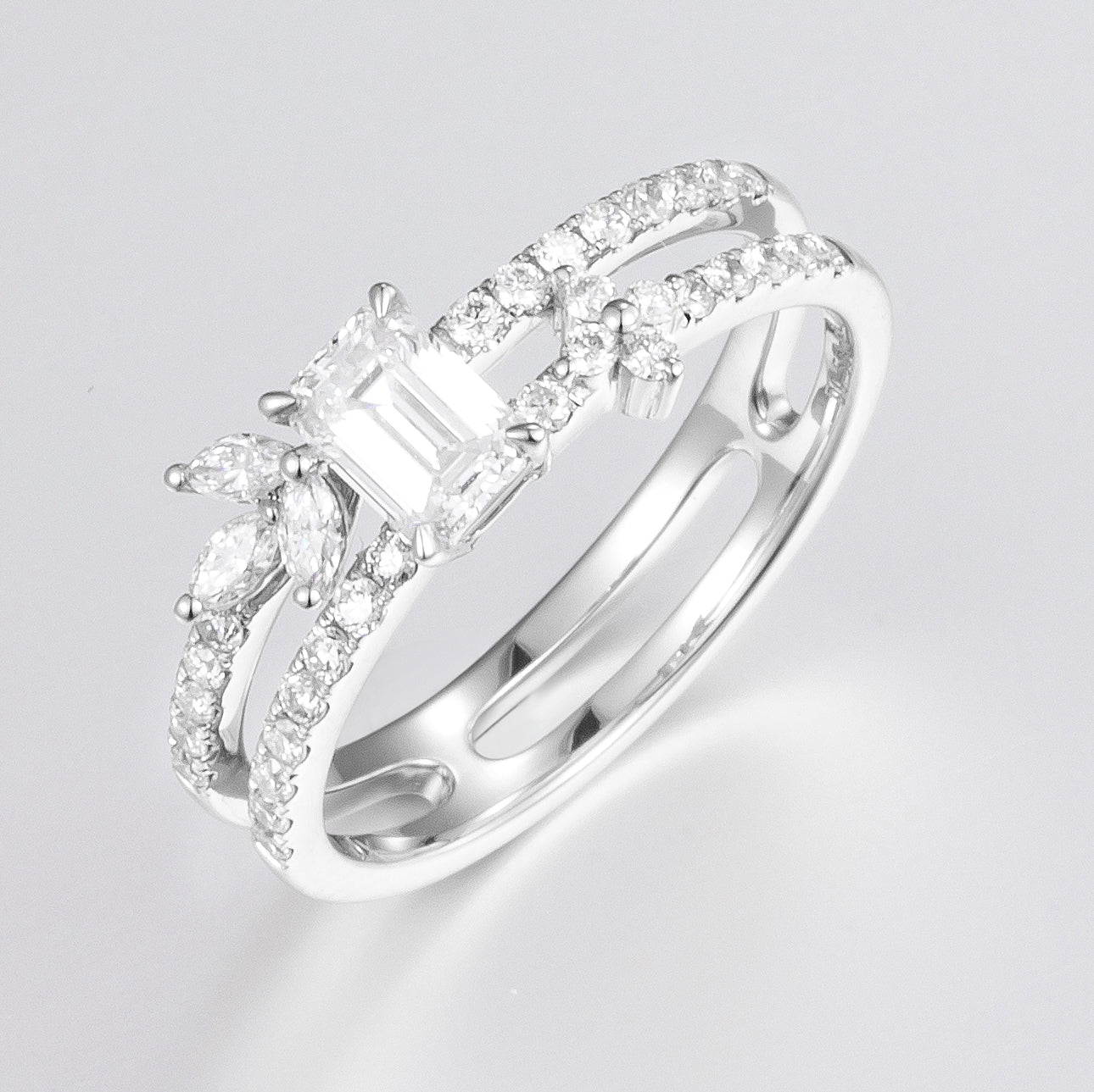 Lab Grown Diamond Ring-ZBR0133