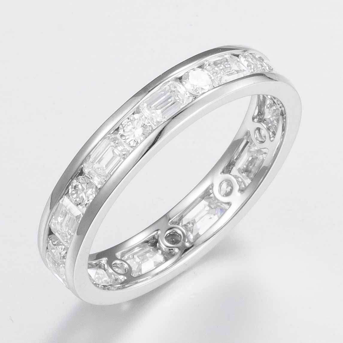 Lab Grown Diamond Ring-ZBR0137-W