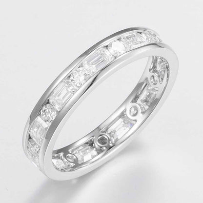 Lab Grown Diamond Ring-ZBR0137-W