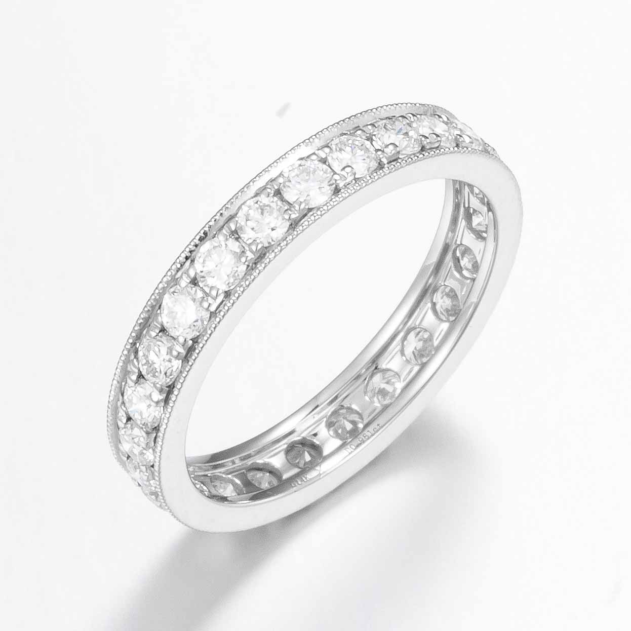 Lab Grown Diamond Ring-ZBR0142-W