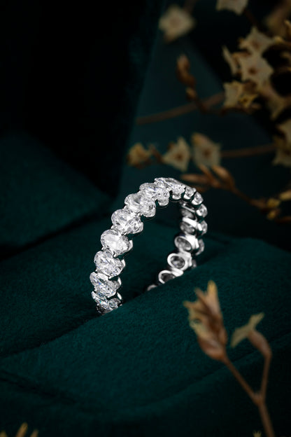 Lab Grown Diamond Ring-ZBR0148-OV3.2*4.3MM