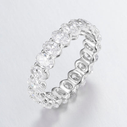 Lab Grown Diamond Ring-ZBR0148-OV3.2*4.3MM