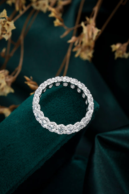 Lab Grown Diamond Ring-ZBR0148-OV3.2*4.3MM