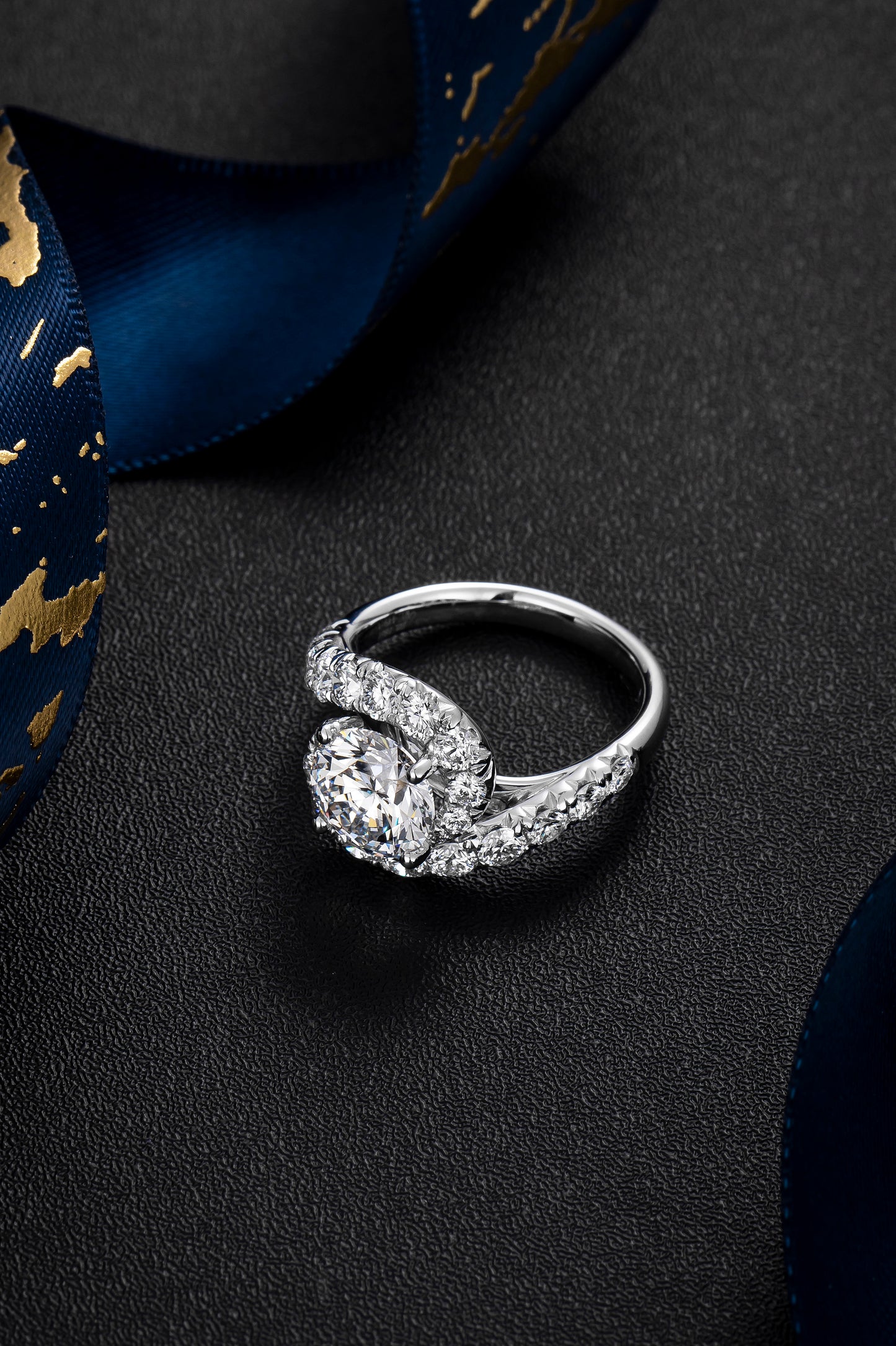 Lab Grown Diamond Ring-ZBR0157-2.00CT