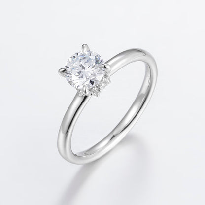 Lab Grown Diamond Ring-ZBR0192-1.00CT