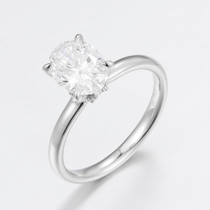 Lab Grown Diamond Ring-ZBR0193-2.00CT