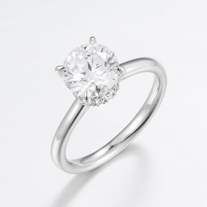 Lab Grown Diamond Ring-ZBR0196-2.00CT