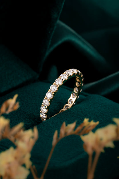 Lab Grown Diamond Ring-ZBR0273-2.5MM