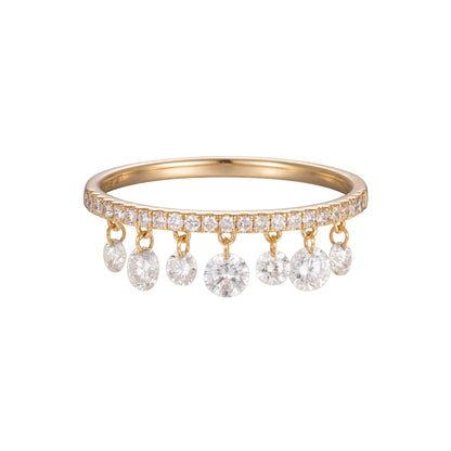 Lab Grown Diamond Ring-ZBR0282-Y