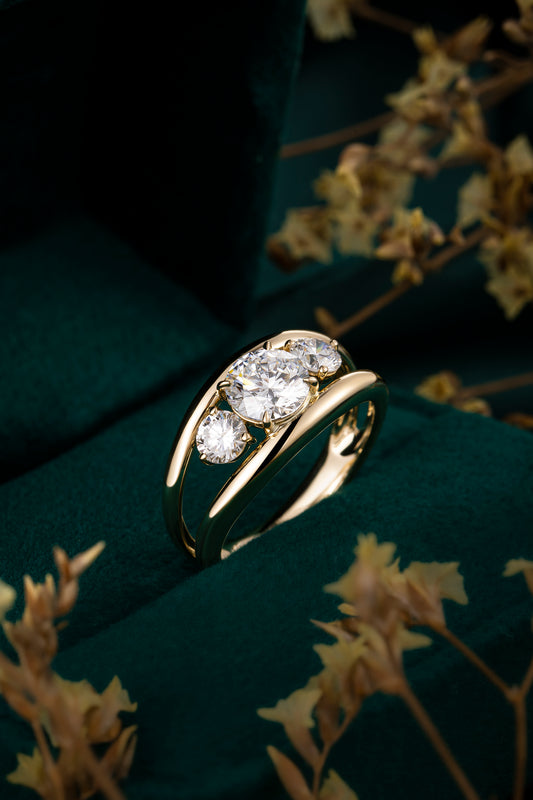 Lab Grown Diamond Ring-ZBR0317