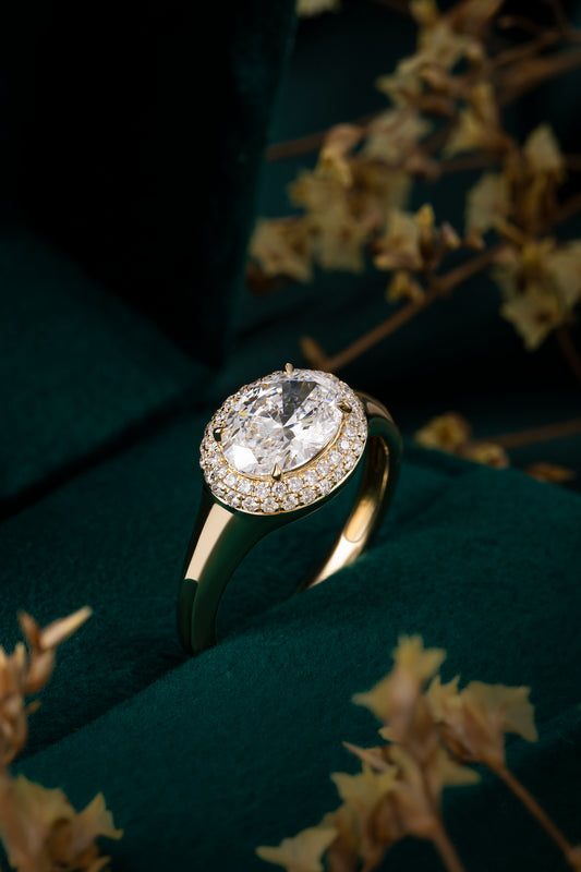 Lab Grown Diamond Ring-ZBR0318