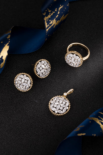 Lab Grown Diamond Earring-ZBE0201