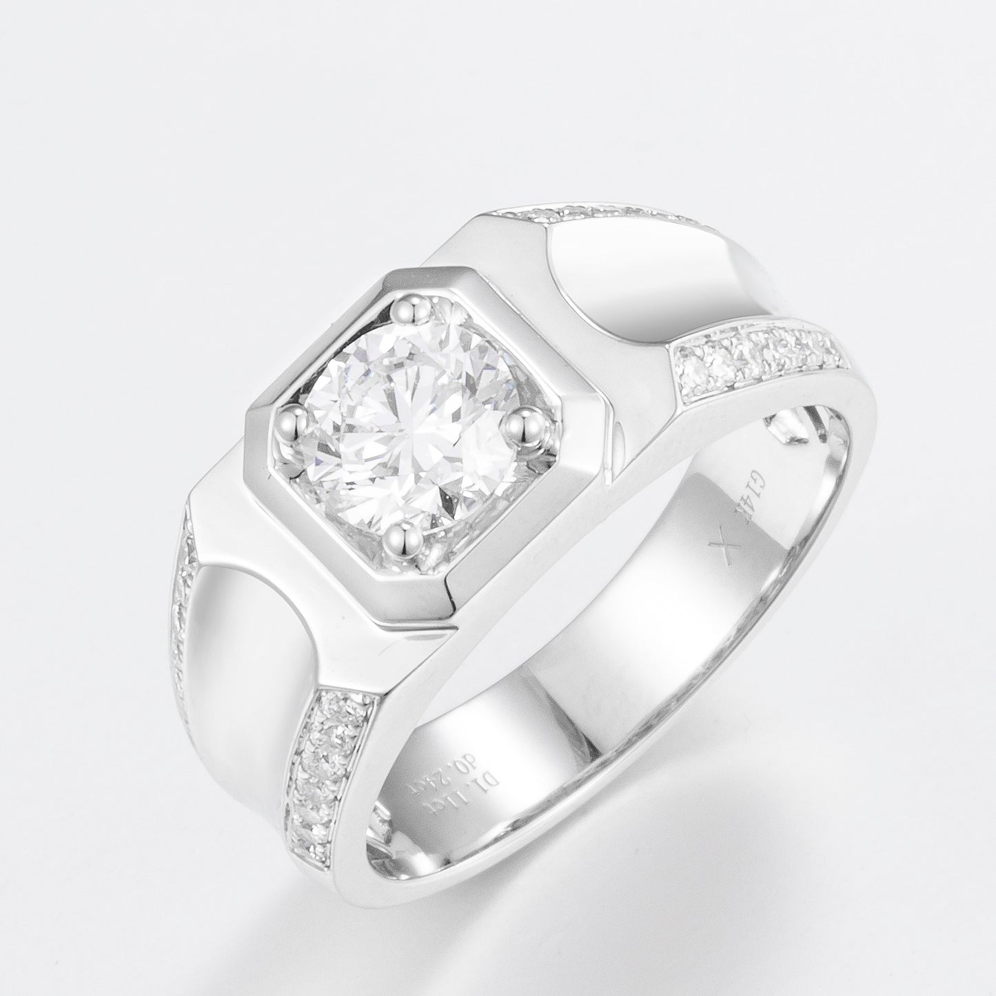 Lab Grown Diamond Ring-ZBRM0003