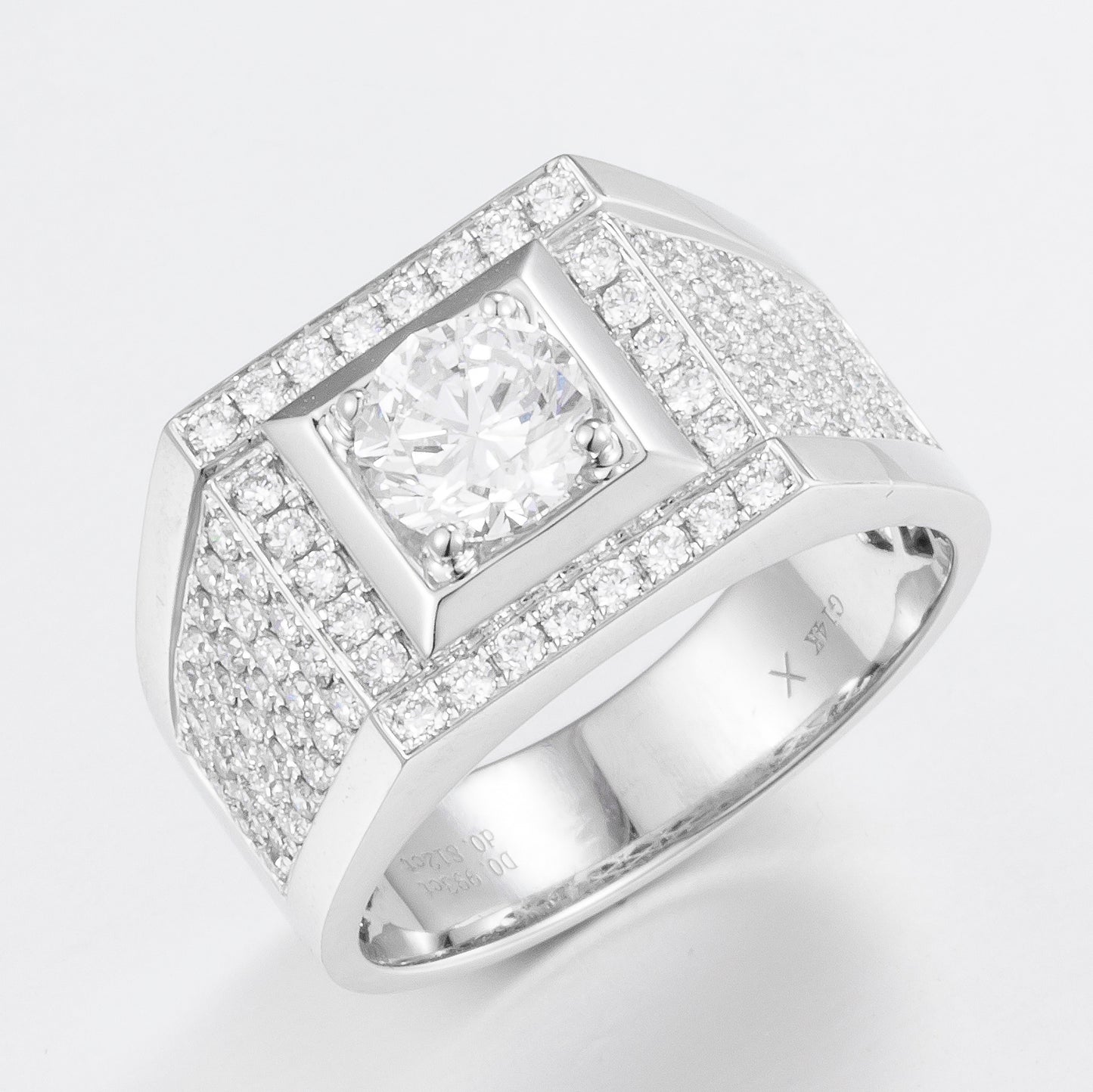 Lab Grown Diamond Ring-ZBRM0008