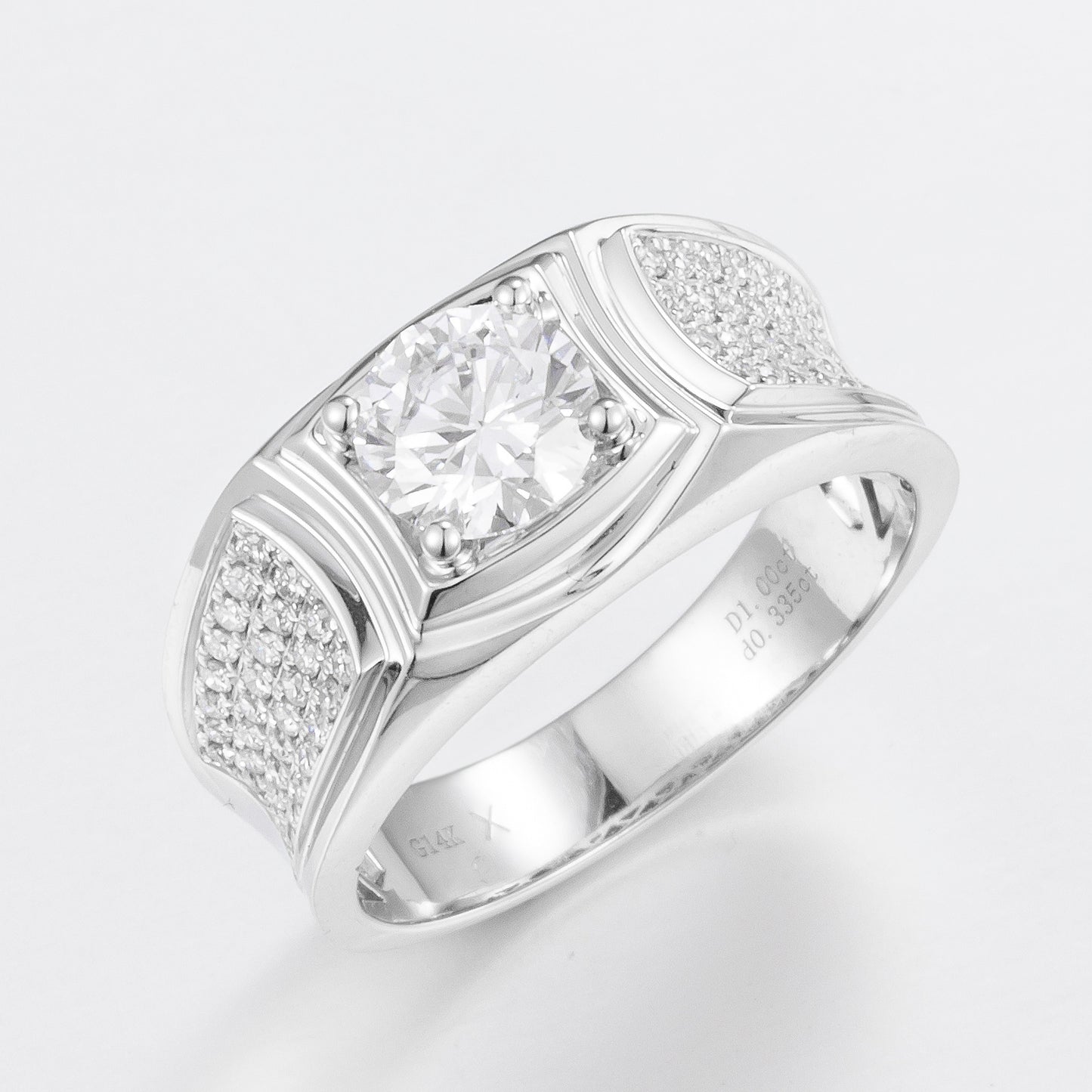 Lab Grown Diamond Ring-ZBRM0009