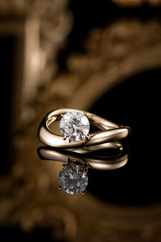 Lab Grown Diamond Ring-ZBR0084-1.00CT