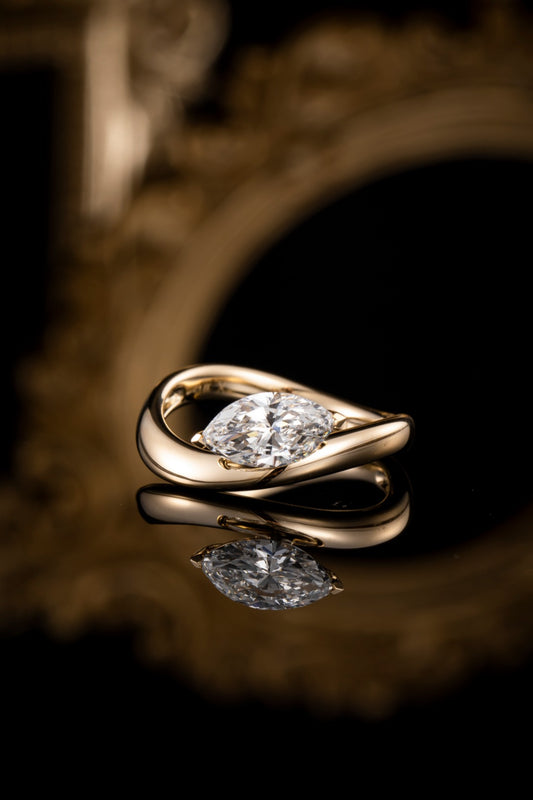 Lab Grown Diamond Ring-ZBR0084M-1.00CT