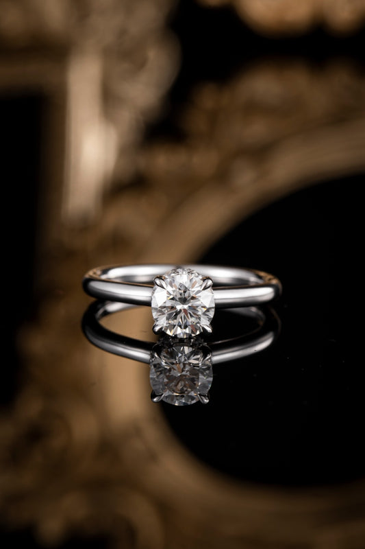 Lab Grown Diamond Ring-ZBR0196-2.00CT