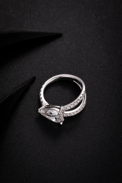 Lab Grown Diamond Ring-ZBR0201-3.00CT