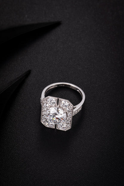 Lab Grown Diamond Ring-ZBR0203-3.00CT