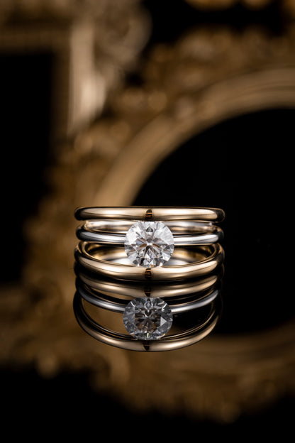 Lab Grown Diamond Ring-ZBR0251-1