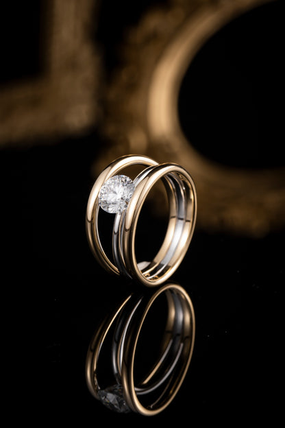 Lab Grown Diamond Ring-ZBR0251-1