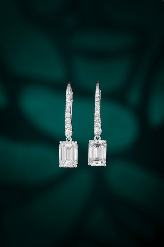 Lab Grown Diamond Earring-ZBE0119-1