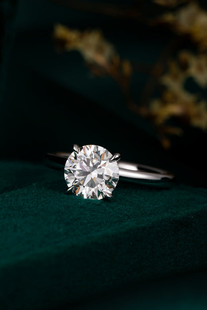 Lab Grown Diamond Ring-ZBR0192-2.00CT
