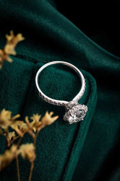 Lab Grown Diamond Ring-ZBR0198-2.00CT