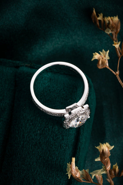 Lab Grown Diamond Ring-ZBR0175